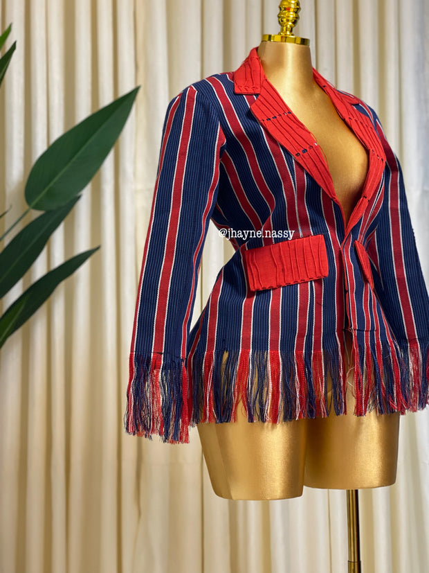 Asooke Blazer X Shorts